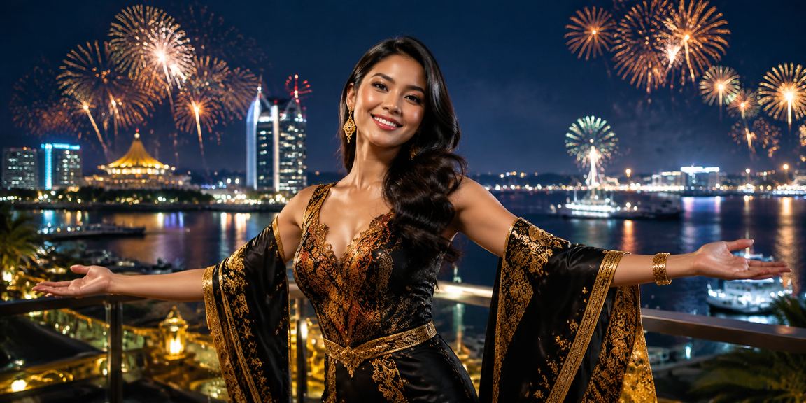 Pemain Malaysia bergaya batik mengakses platform pertaruhan jackpot bila2
